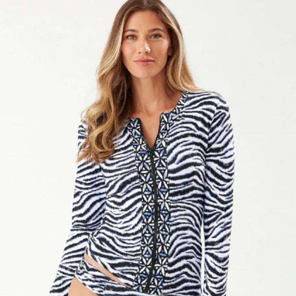 Tommy Bahama 3 peices reverseable top Swimsuit❤️